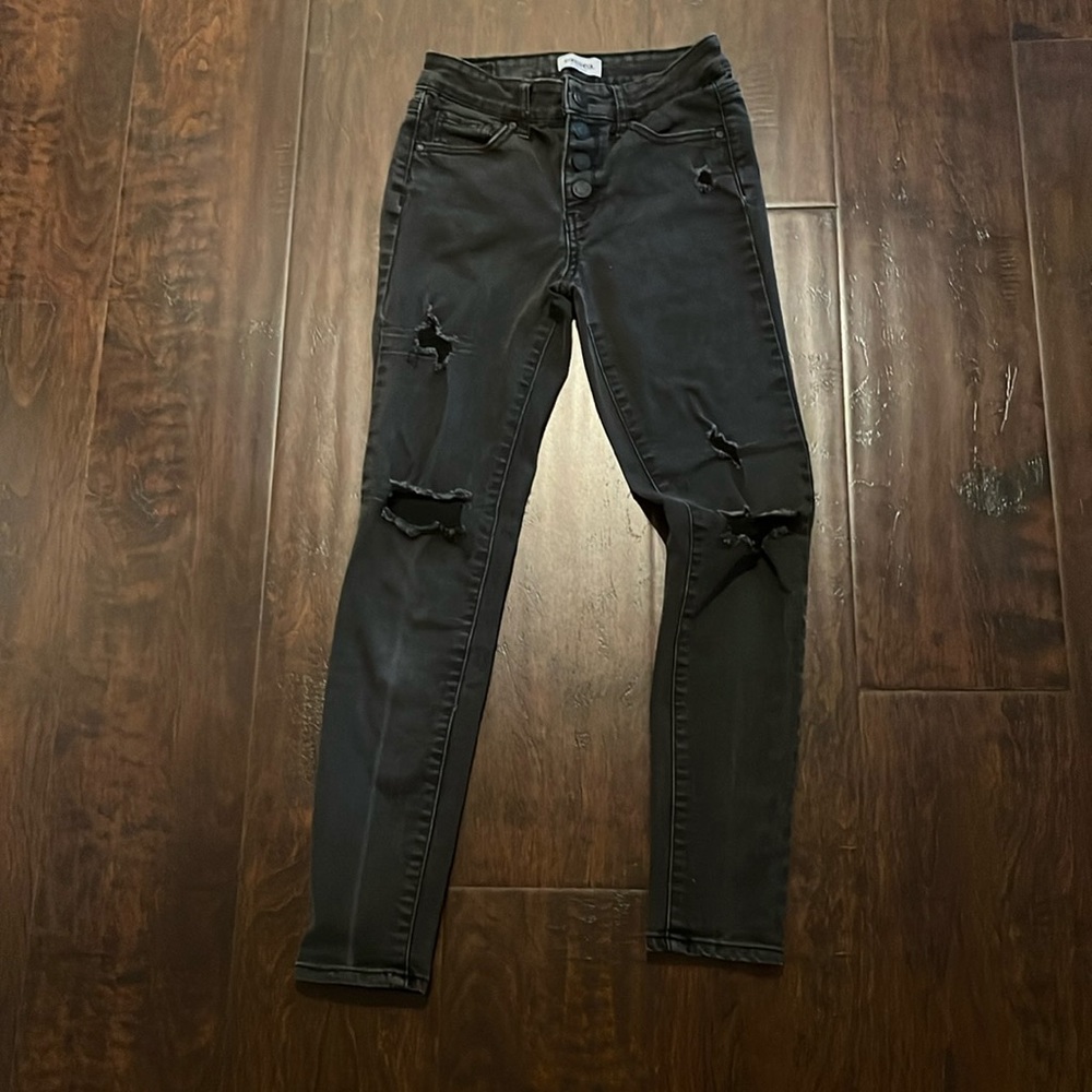 RSQ Medium Ankle distressed skinny jeans